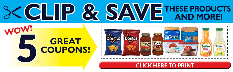 6 Great Coupons!