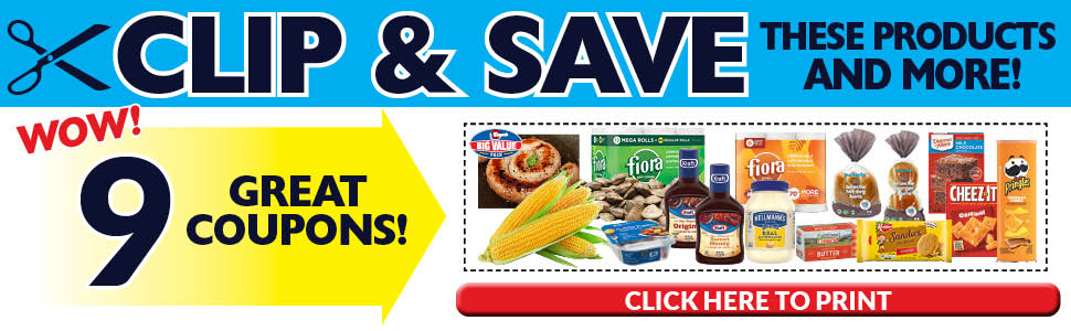 9 Great Coupons!