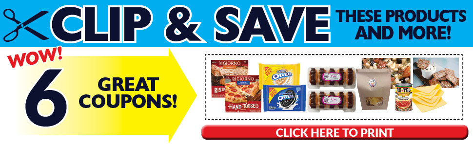 6 Great Coupons!