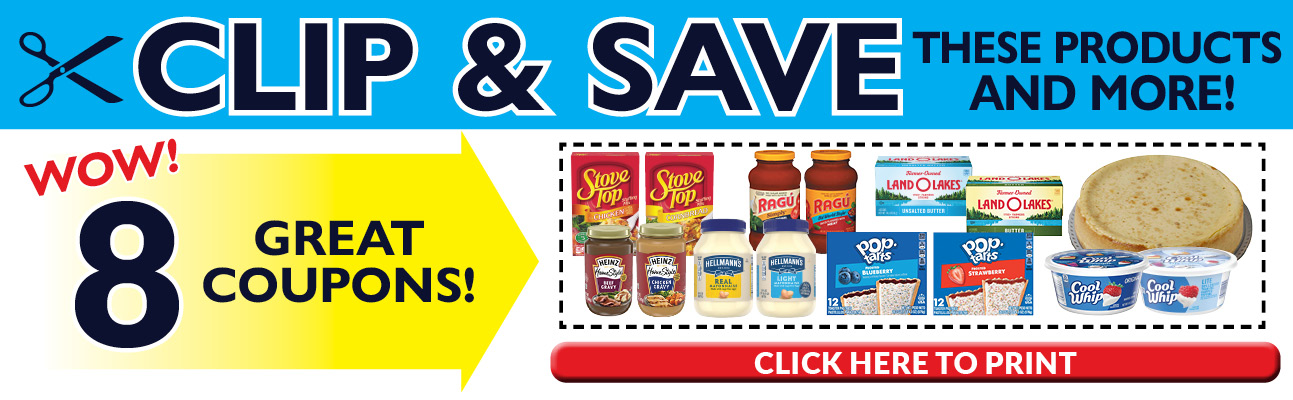 8 Great Coupons!