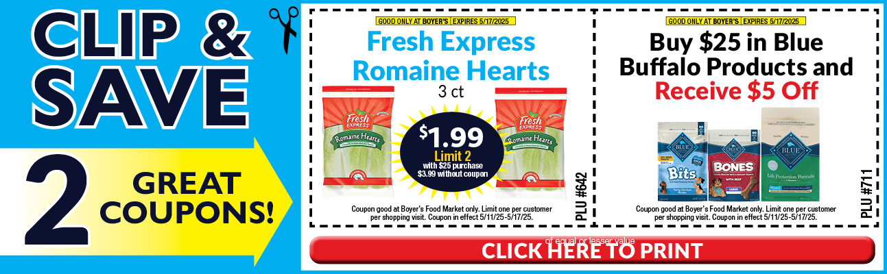 2 Great Coupons!