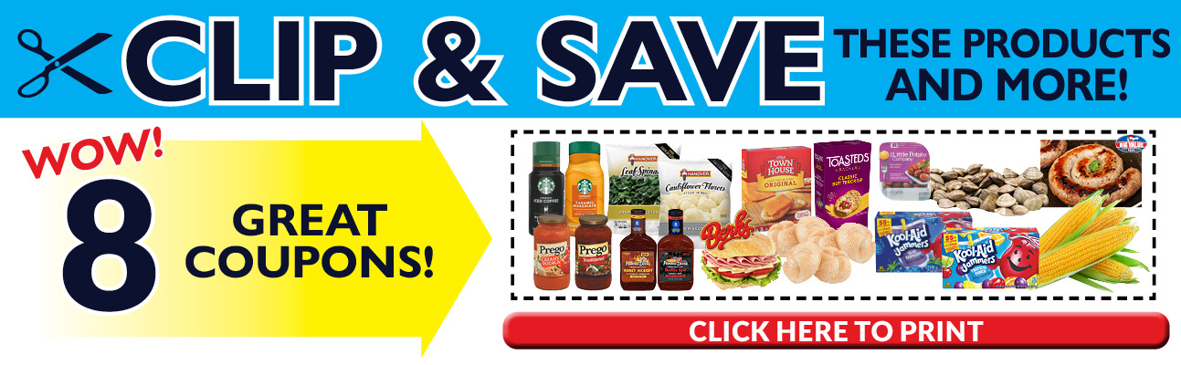 8 Great Coupons!