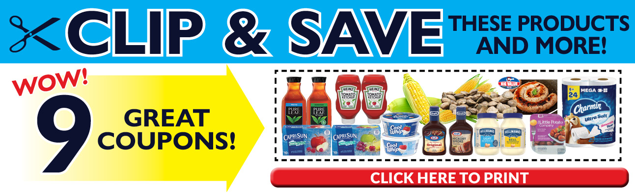 9 Great Coupons!