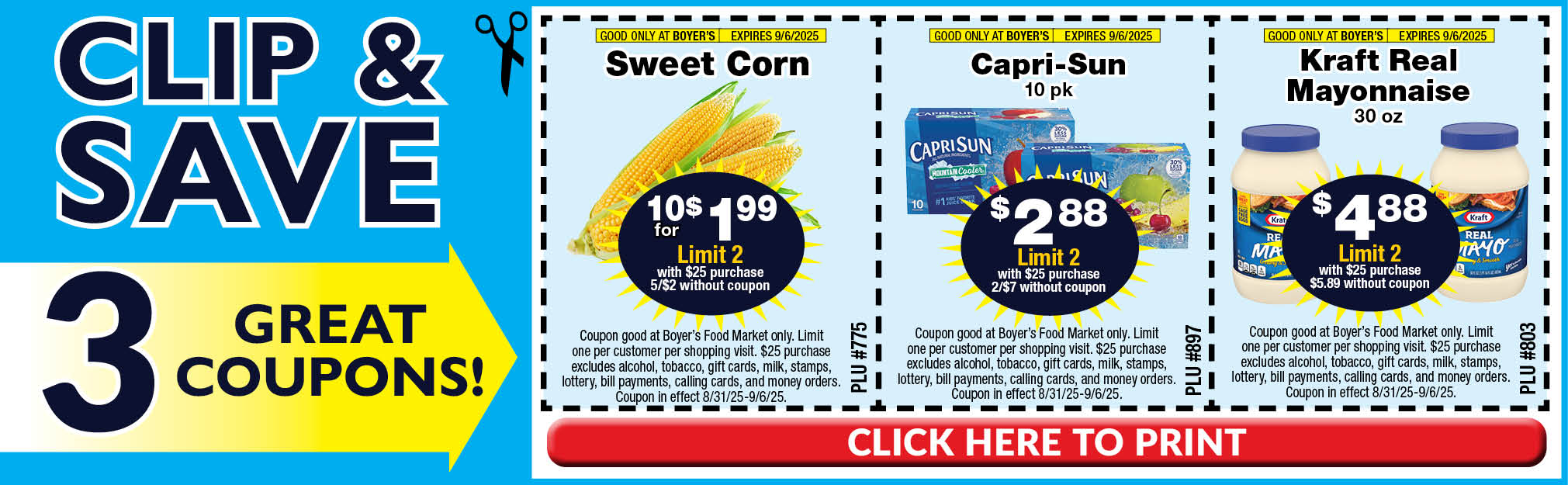  3 Great Coupons!