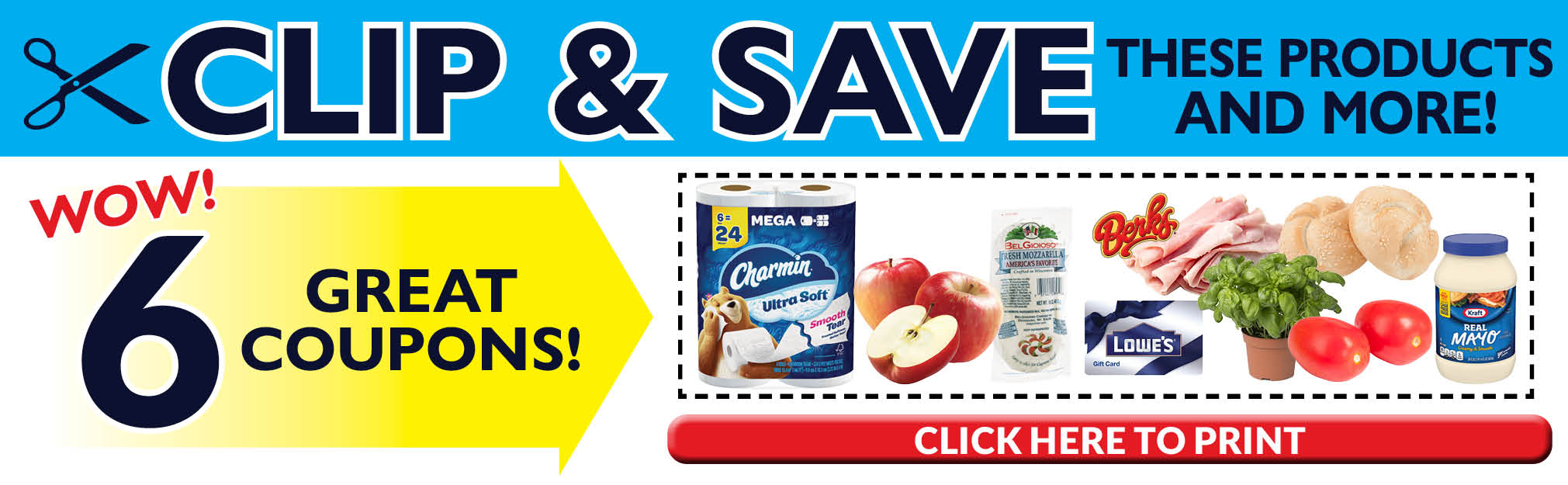 6 Great Coupons!