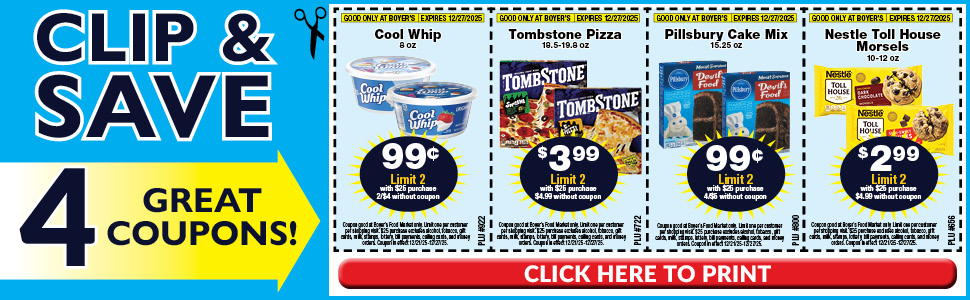 4 Great Coupons!