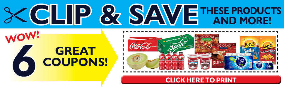 6 Great Coupons!