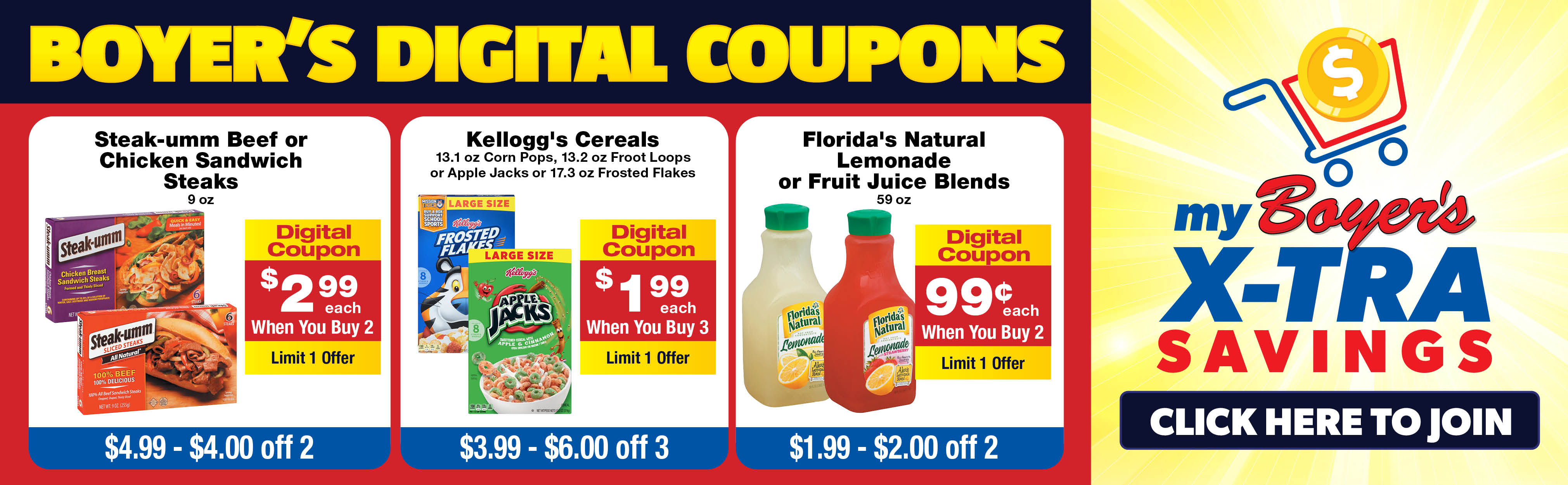3 Great Coupons!
