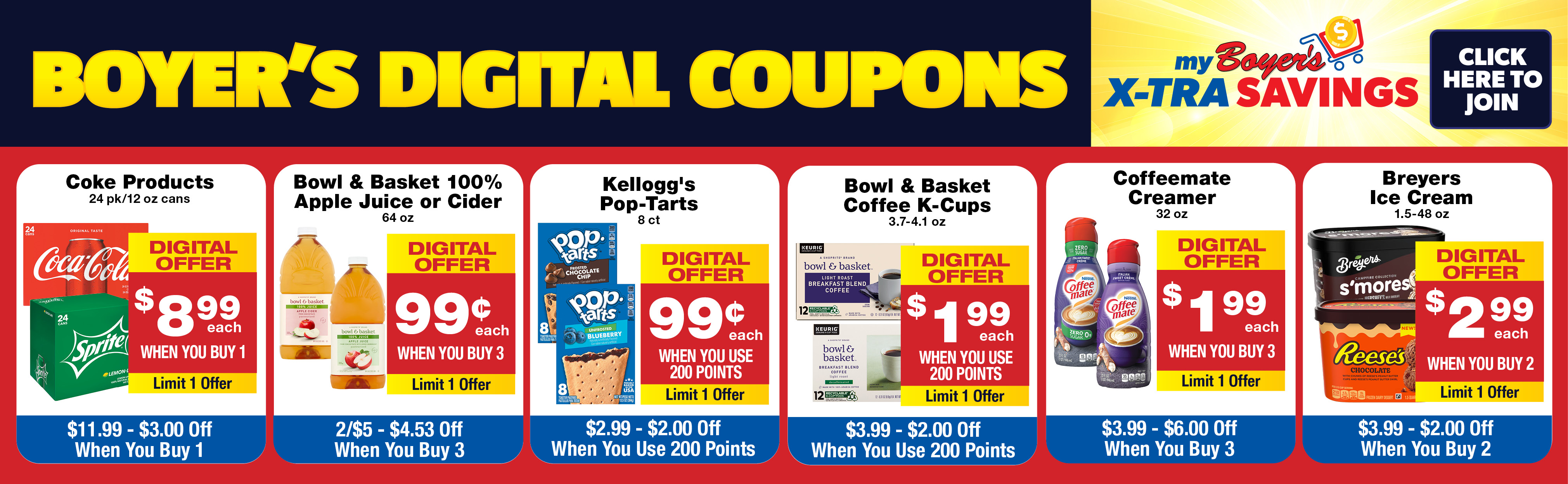 6 Great Coupons!