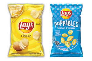 Frito Lay Lay's Potato Chips or Poppables