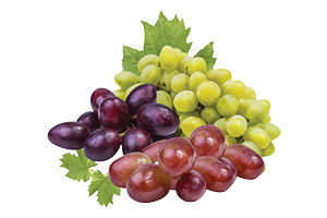 Red, White or Black Seedless Grapes