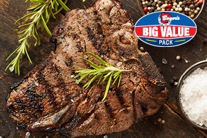 T-Bone or Porterhouse Steaks