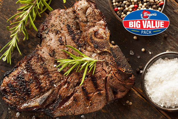T-Bone or Porterhouse Steaks