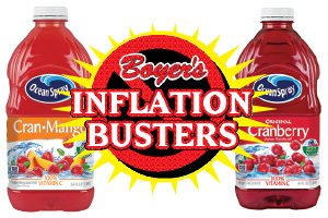 Ocean Spray Juice or Cocktails