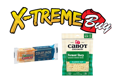 Cabot Bar or Shredded Cheese