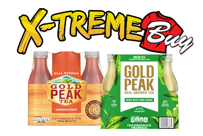 Gold Peak Tea or Vitamin Water