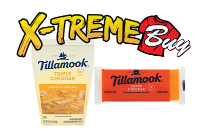 Tillamook Farmhouse Slices, Chunk or Shredded Cheese