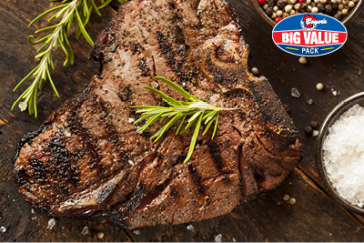 T-Bone or Porterhouse Steaks