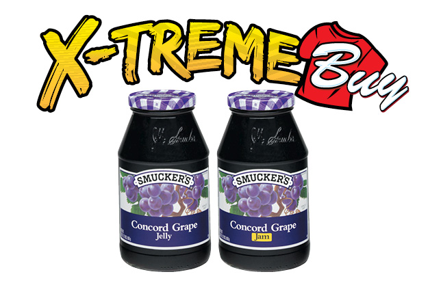 Smucker's Grape Jelly or Jam 