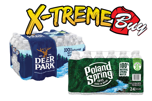 Deer Park or Poland Spring Spring Water