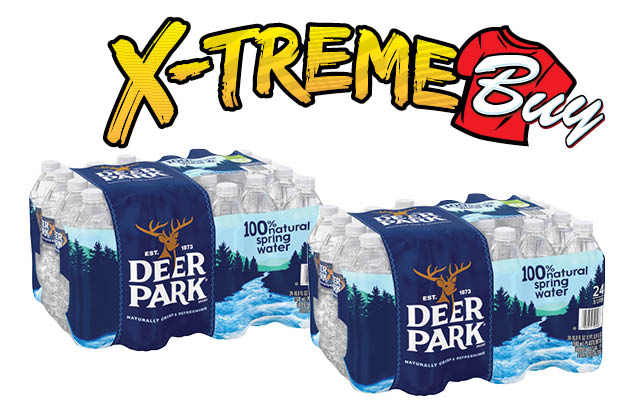 Poland Spring or Deer Park Spring Water 