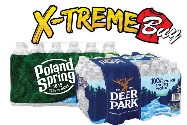Deer Park or Poland Spring Spring Water
