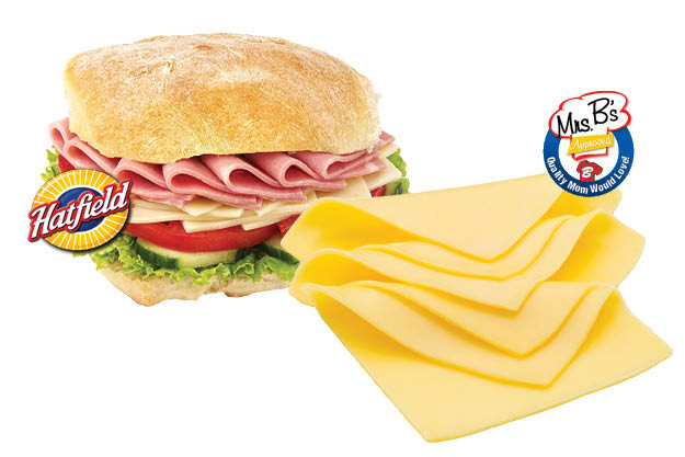 Hatfield Premium Cooked Ham & Mrs. B's White American Cheese 