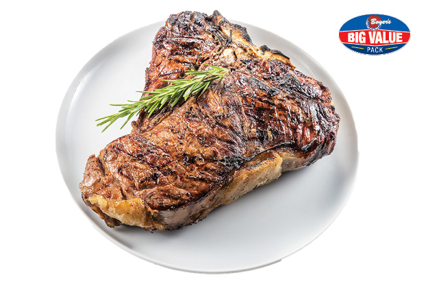 T-Bone or Porterhouse Steaks