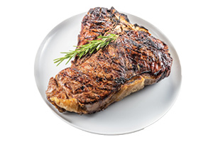 Porterhouse or T-Bone Steaks