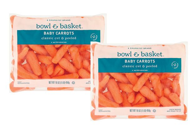 Bowl & Basket Baby Carrots 