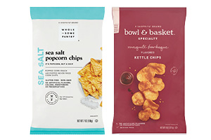 Bowl & Basket Kettle, Wavy Potato Chips or Wholesome Pantry Popcorn
