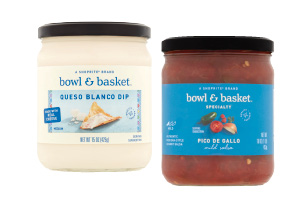 Bowl & Basket Specialty Salsas or Dips 