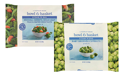 Bowl & Basket Steam in Bag Vegetables 