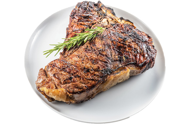 Porterhouse or T-Bone Steaks 