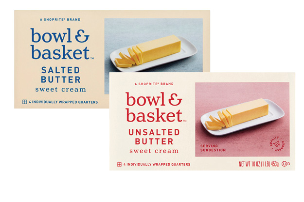 Bowl & Basket Butter Quarters 