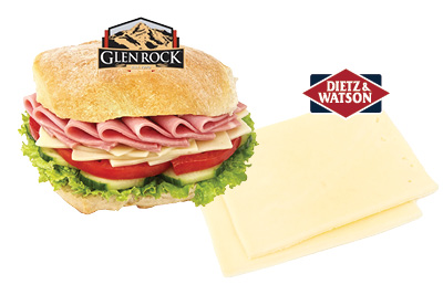 Dietz & Watson American Cheese & Glen Rock Ham