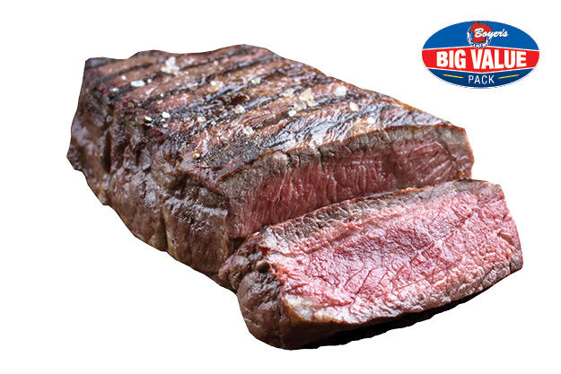New York Strip Steaks 