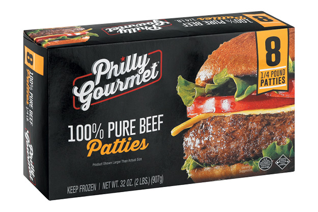 Philly Gourmet Beef Patties