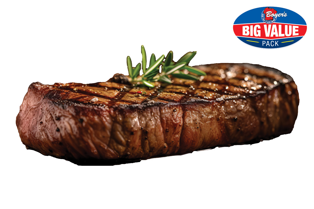 New York Strip Steaks 