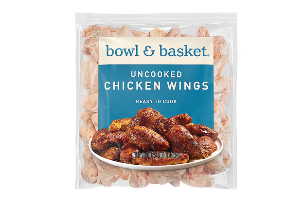 Bowl & Basket Uncooked Chicken Wings