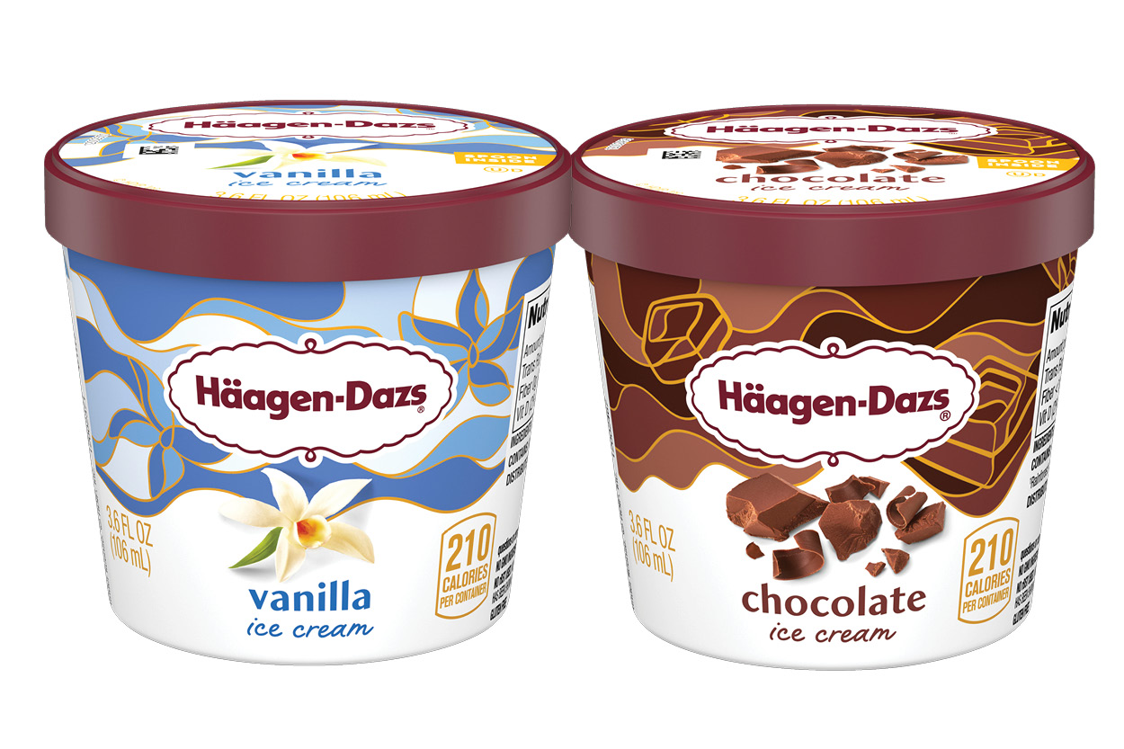 Haagen-Dazs Ice Cream Cups 