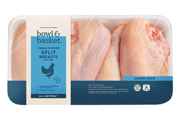 Bowl & Basket Fresh Chicken Split Breasts