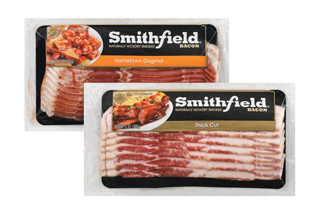 Smithfield Original or Thick Cut Bacon 