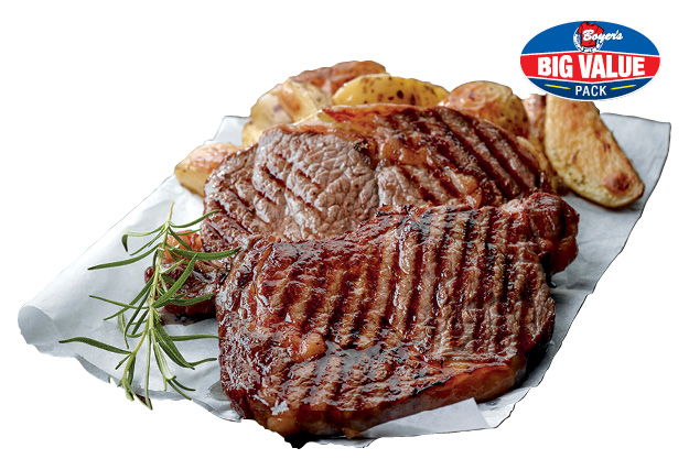 New York Strip Steaks 
