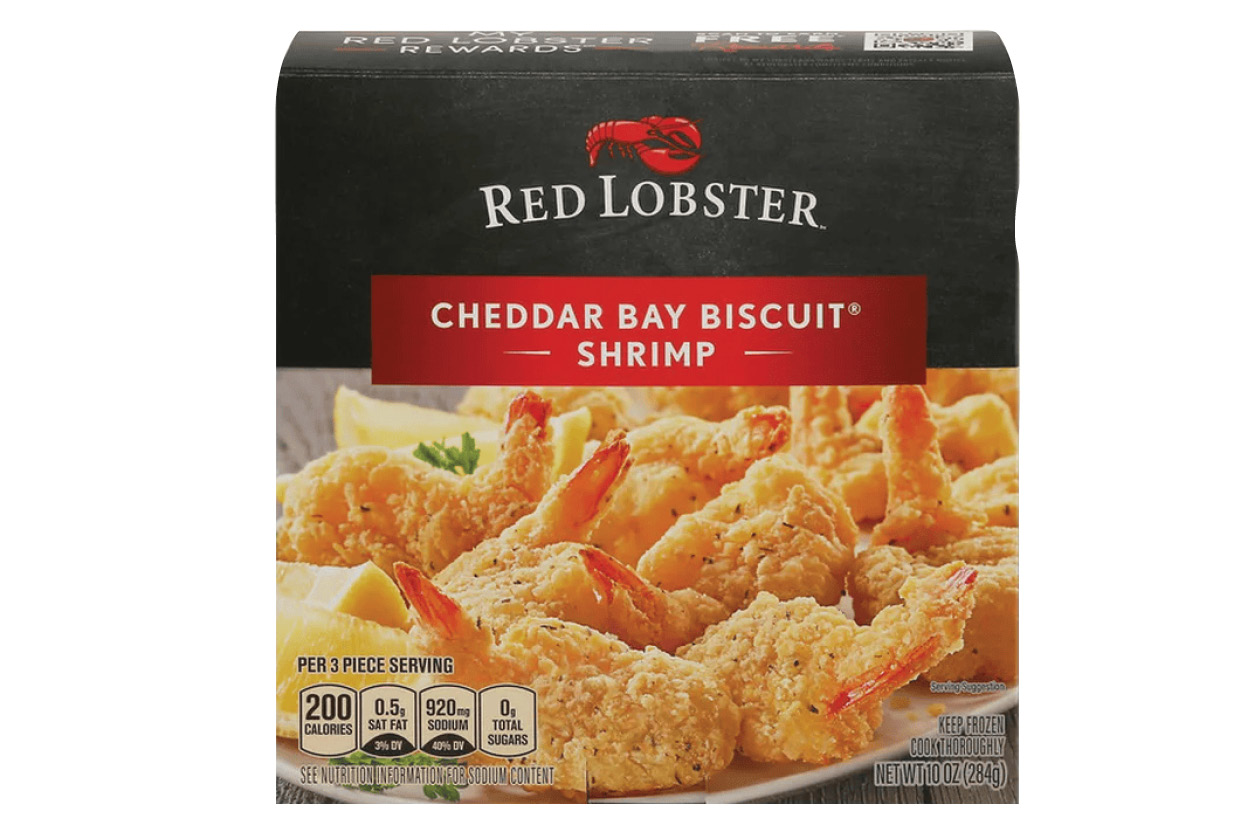 Red Lobster Cheddar Bay Shrimp or Cod Fillets 