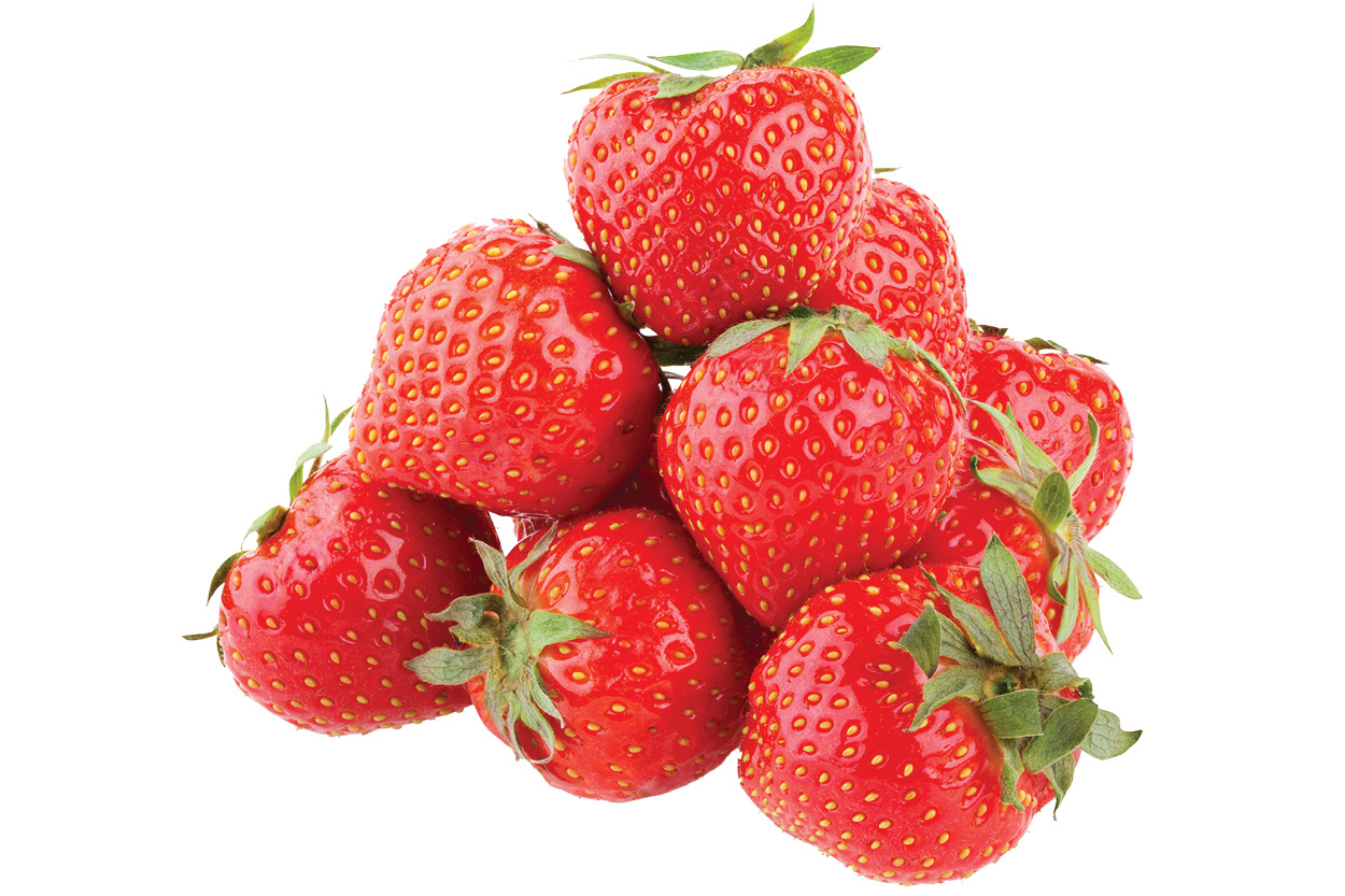 Red Ripe Strawberries 