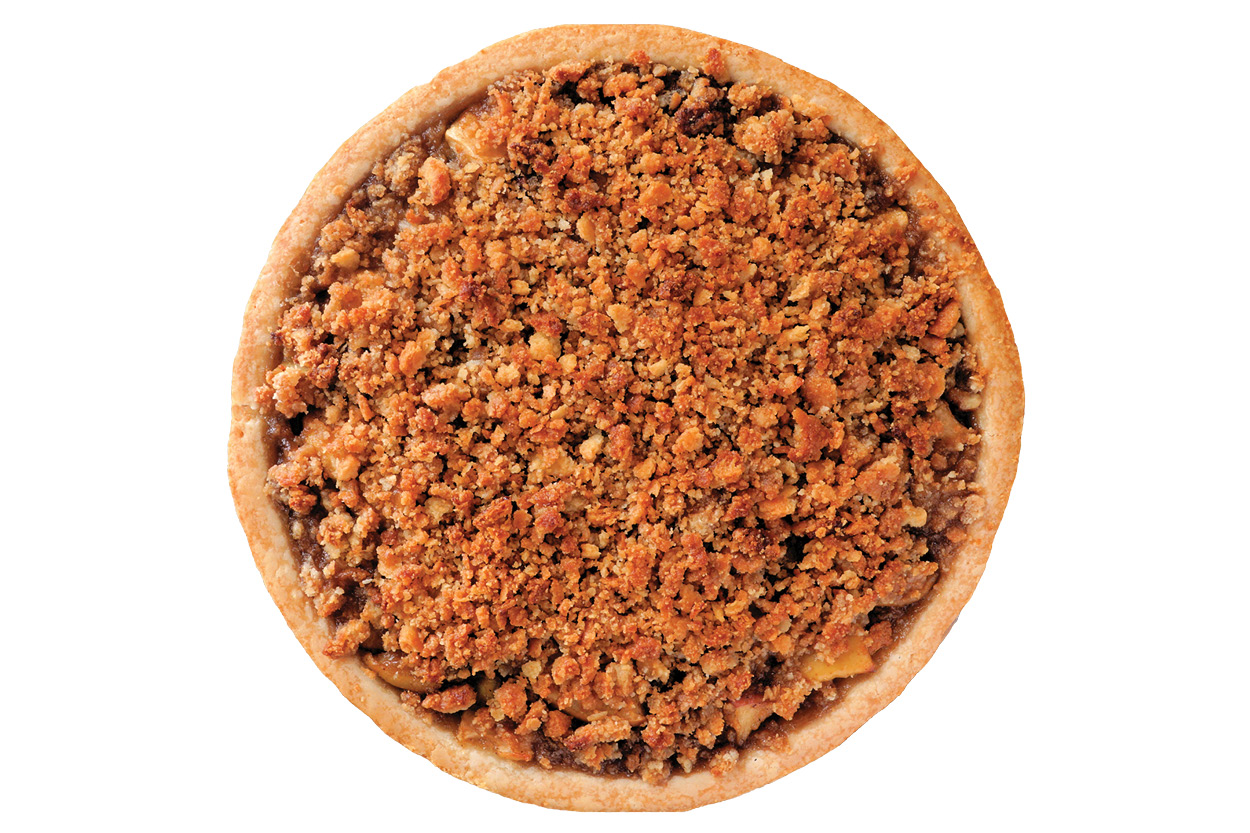 Fresh Baked 8 Inch Apple Crumb Pie