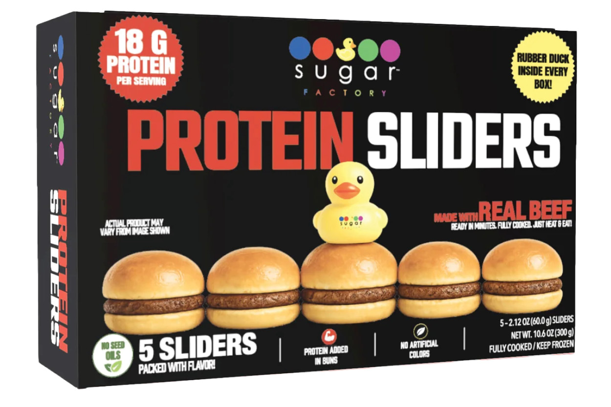 Sugar Factory Protein Beef Sliders 