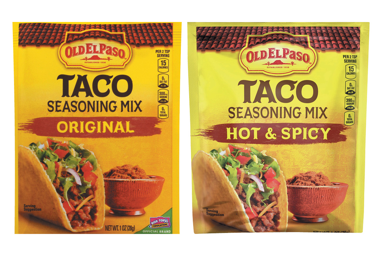 Old El Paso Taco or Fajita Seasoning 