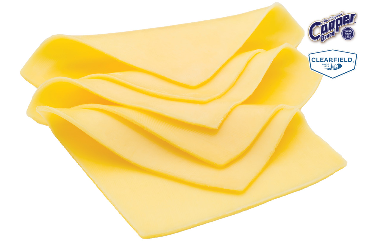 Clearfield White American or Cooper Sharp Cheese